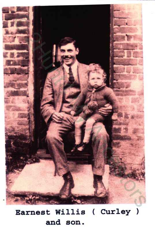 Earnest (Curly) WILLIS and son